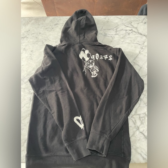 Art mobb design black hoodie - Picture 2 of 5